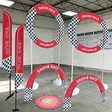 【 Scenari applicabili 】: Adatto per l'addestramento di piccoli piloti di droni, adolescenti, appassionati di giochi di volo, ecc. È il modo perfetto per migliorare le proprie abilità e provare l'emozione del volo! Vivi il sogno di correre con i droni che è in te.