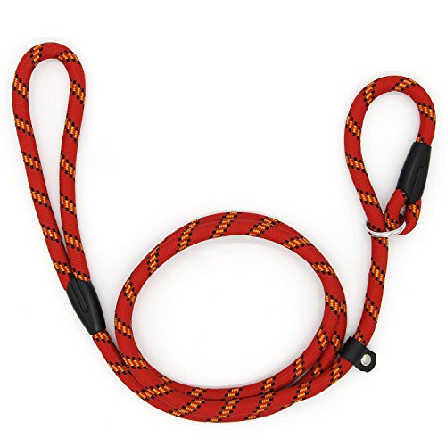 Coolrunner Pet Dog Slip Training Leash Lead For Dogs 10-80Lbs 4Foot/1.2M Long (Red) #TOP3