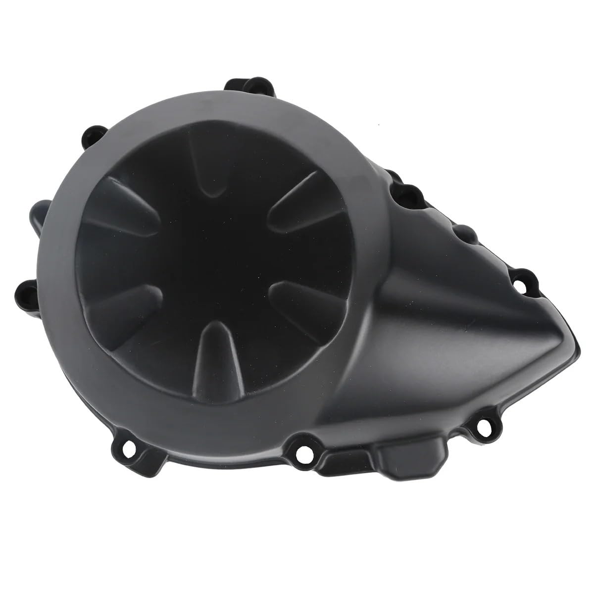 Blocs moteur courts pour moto Couvercle de Stator de moteur noir en aluminium, Convient pour carter Z750 2007 – 2012 Cache Stator De Moteur Moto