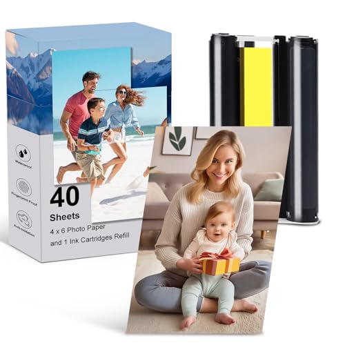 Papier photo Amber M100 M200 pour imprimer vos souvenirs de vacances en 4x6 à la maison