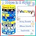 Moon Boat 144PCS Autism Awareness Silicone Bracelets Bulk Colorful Puzzle Wristbands for Schools Fundraisers Community Events Team Support Gifts