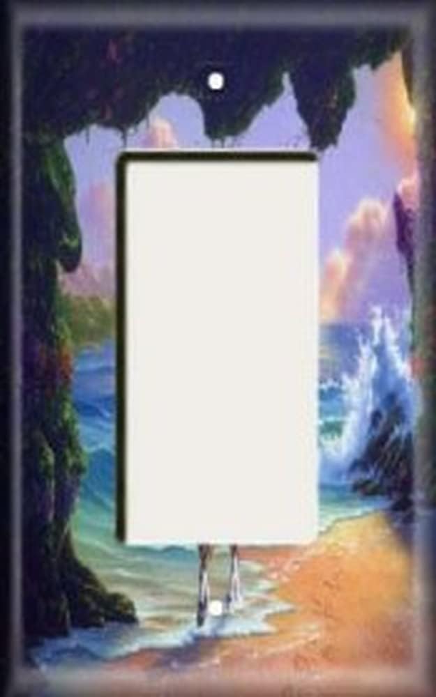 Magical Horse Decorative Rocker Switch Cover - Fits Decora Style Outlets and GFCI Wall Plate Too