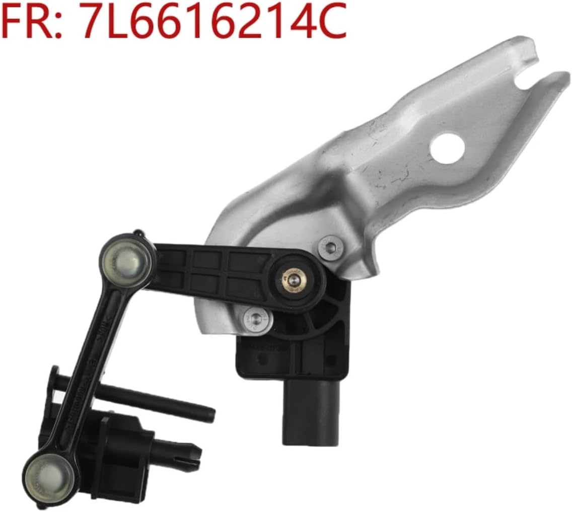 Car Level Sensor, Rear Air Suspension Sensor, For VW, For Touareg Front Air Suspension Level Sensor 7L6616213C Height Level Control Sensor Replacement 7L6616214C