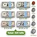 305 Piece Play Money Set for Kids – Realistic Looking Fake Bills & Coins