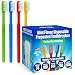 144 Pack of Pre-Pasted Adult Disposable Toothbrushes, Individually Wrapped, Perfect Cruise Necessity, Sleepovers (144 Pack)