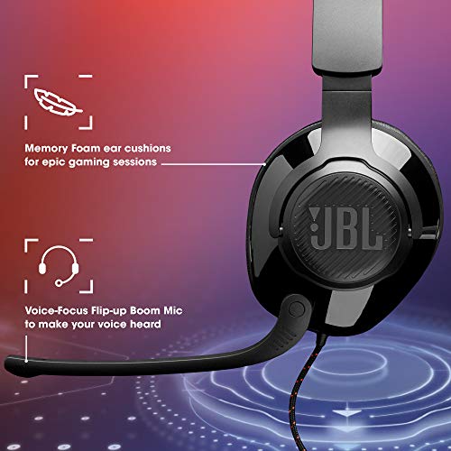 JBL, Headset Gamer, Quantum 300 - Preto