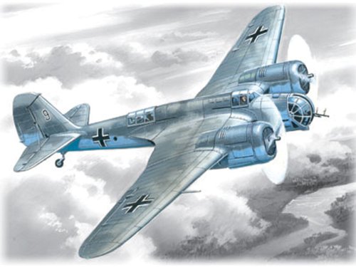 Preisvergleich Produktbild ICM 72163 - Avia B71, WWII German Air Force Bomber
