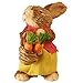 National Tree 9 Inch Brown Standing Rabbit with Burlap Skirt (RAE-129036-1)
