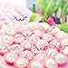 Arthsdite 24Pcs Breast Cancer Awareness Cupcake Toppers Breast Cupcake Picks Pink Ribbon Party Cake Decorations Supplies - 3 Colors