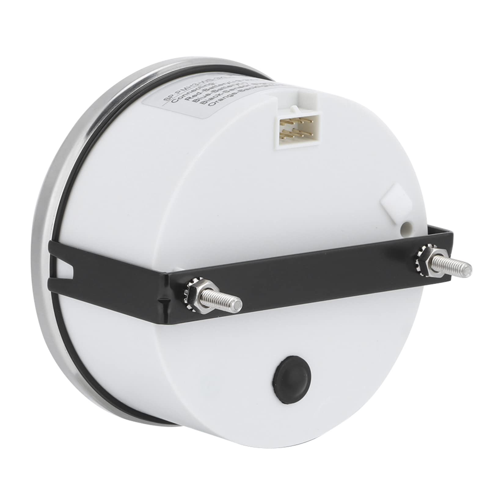Jiawu 85mm Tacómetro para Barco, IP67 Impermeable, 0-3000 RPM, Pantalla