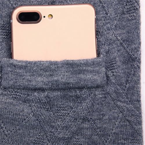 Mens Wool Fashion Sleeveless Sweater Cardigan V Neck Slim Fit Jumpers Knitwear Casual Warm Vest4