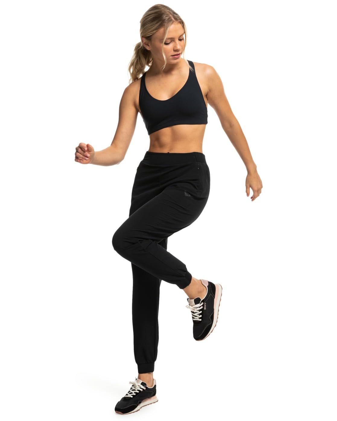 Roxy Biustonosz Heart Into IT Bra Czarny S, Antracyt, S