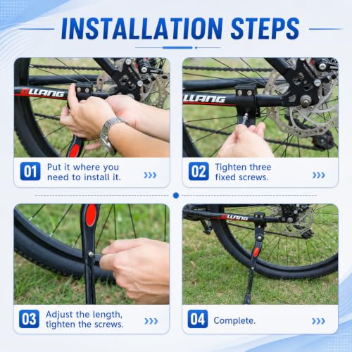 UHACKER Adjustable Bike Kickstand