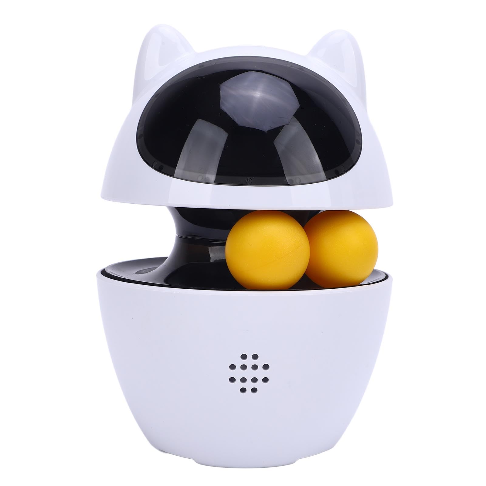ZJchao Smart Interactive Cat Toy mit 3 Rotationsmodi, integrierte Batterie und ABS-Material für Multi-Cat-Häuser, ermutigt Ihre Katze zur Jagd und Trainierung.