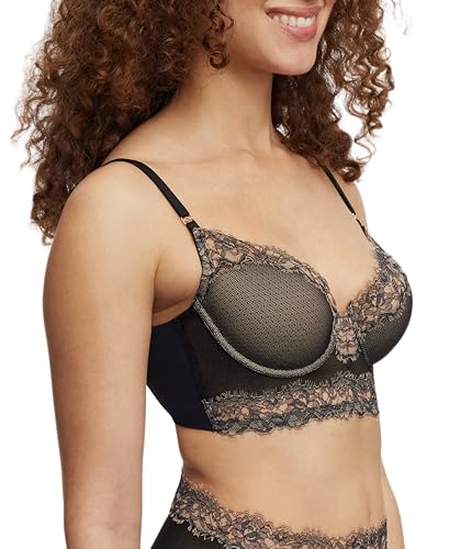 Image of Skarlett Blue Women's Entice Longline Lightly Lined Bra 321240