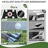 Golf Net with Practice Mat,Golf Hitting Aid Nets 10x7FT for Backyard Driving Chipping Training Swing with Target Mat Balls for Outdoor Indoor,Gifts for Men Dad Him and Golfer