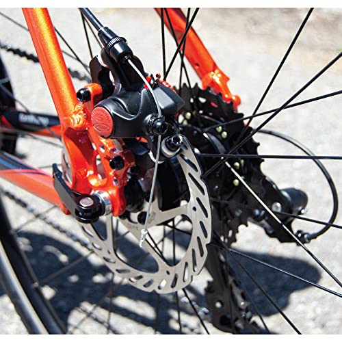 Tommaso Forza Tourney Hybrid Disc Brake Fitness Bike, Orange