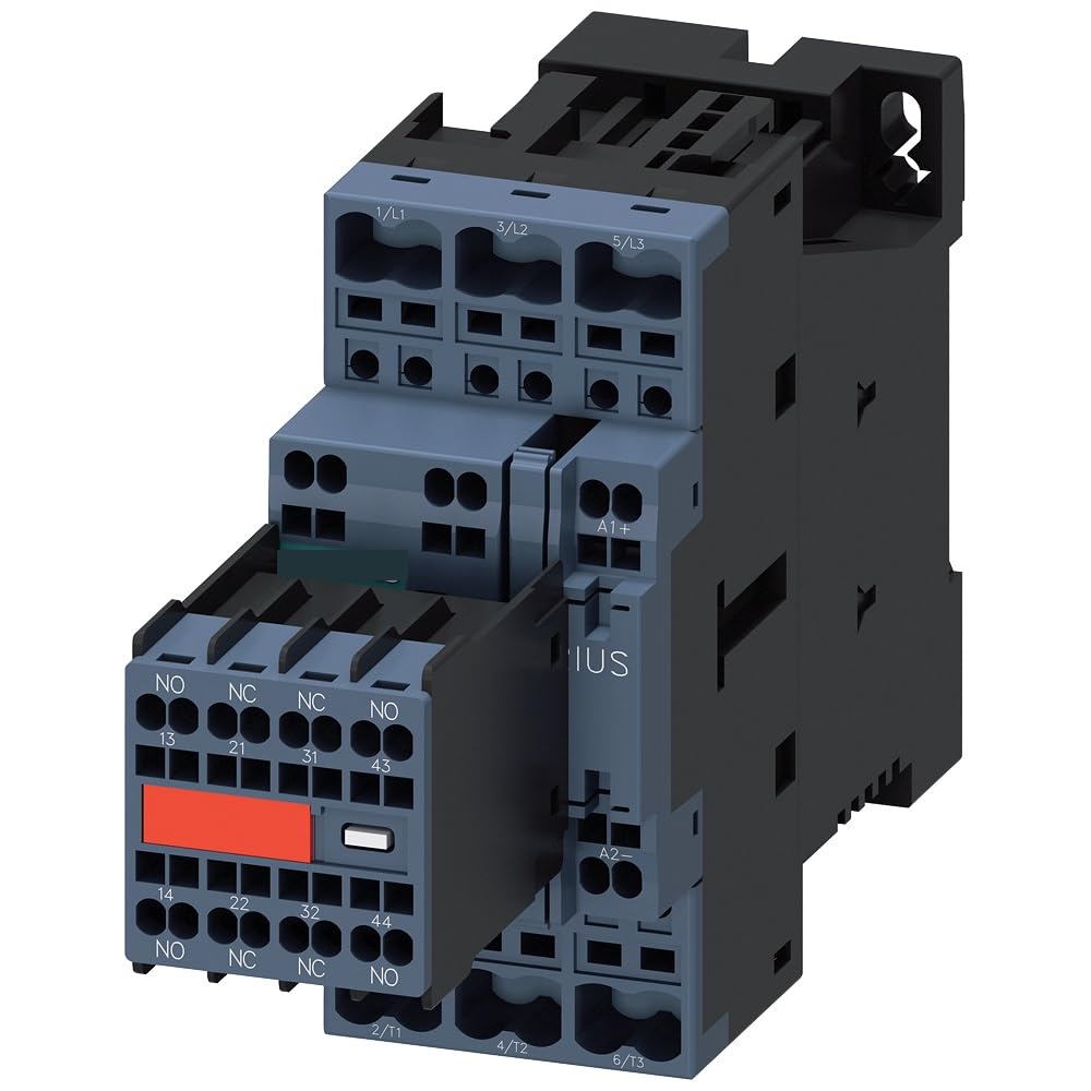 AYNRJKKX Power contactor AC-3 38 A 18.5 kW / 400 V 2 NO + NC 24 DC 3-Pole 3RT2028-2BB44-3MA0