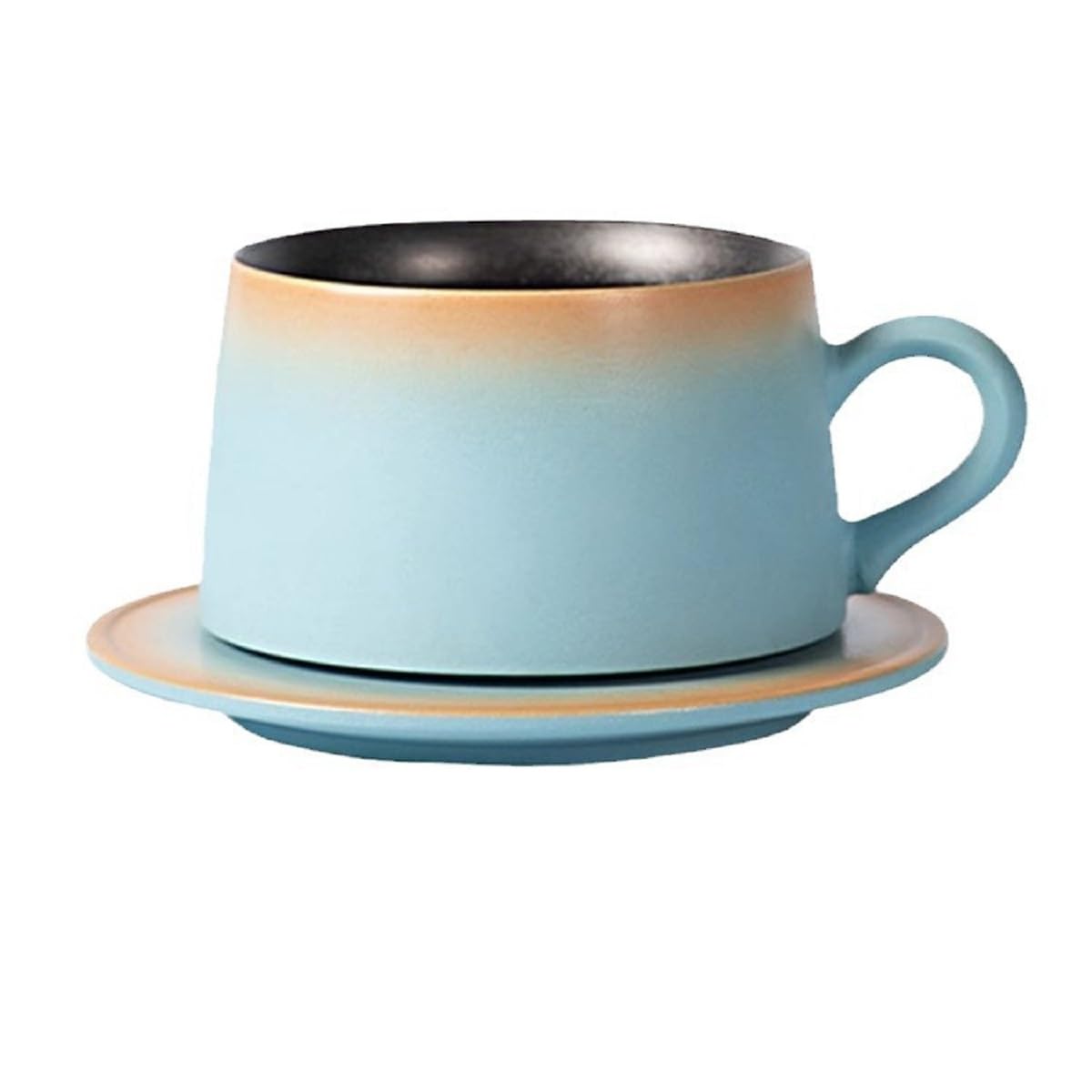 kubek do kawy latte kubek ceramiczny para filiżanka do kawy spodek zestaw dom światło luksusowe wysokiej klasy biuro kubek na wodę prezenty
