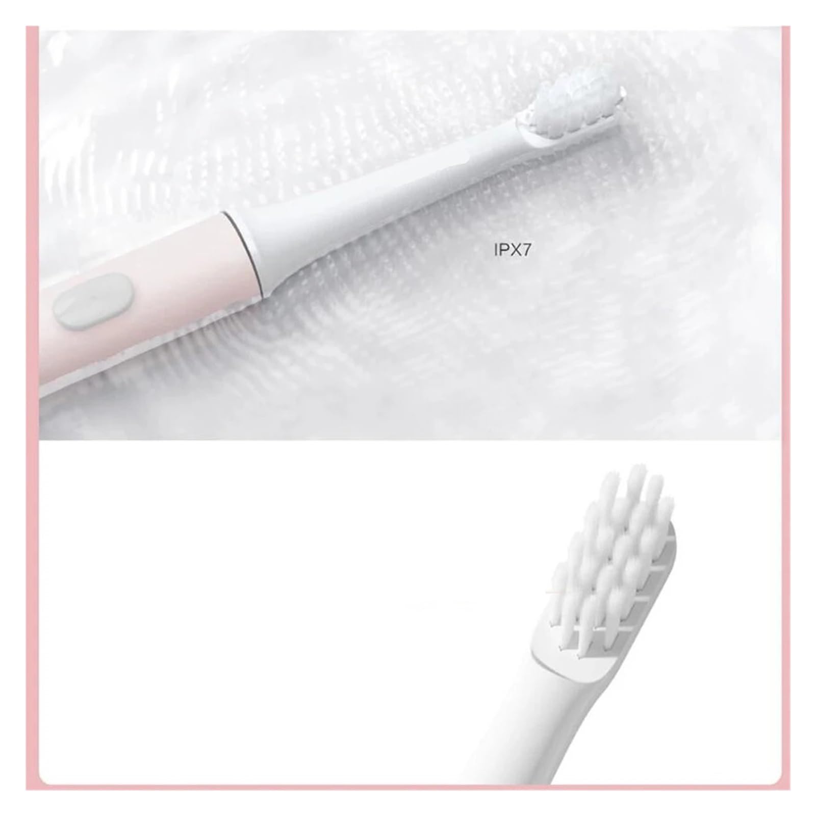 Cabezales de repuesto for cepillos de dientes, compatibles con Xiaomi, | Compatible con boquillas for cepillos de dientes eléctricos Mijia, T100(6pcs)