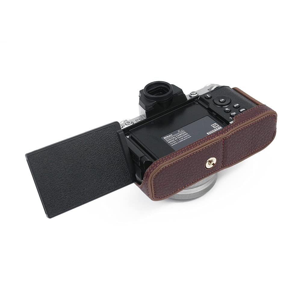 Amazon | SIUTATDSH カメラケース 銀付牛革 適用 Nikon ニコン
