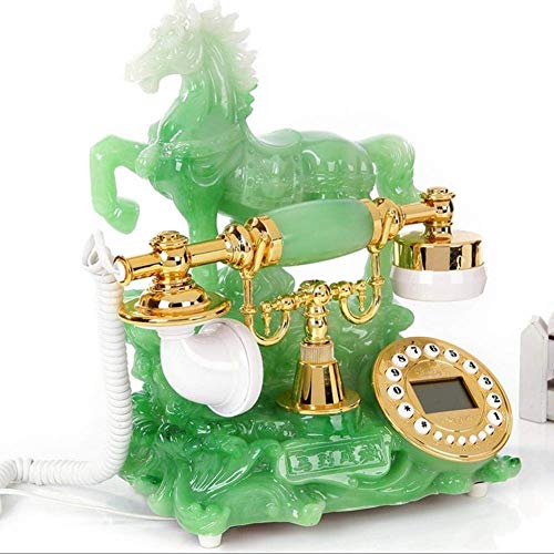 Neue Replik Antikes Telefon, Vintage Retro Festnetz Haus Home Telefon Kabelgebundene Maschine Golden Fashion Telefon Für Zuhause Küche Hotel Büro