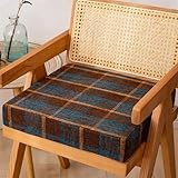 Conception antidérapante : le coussin de chaise avec fond antidérapant reste absolument en place. Ne vous inquiétez pas du glissement du coussin pendant l'utilisation