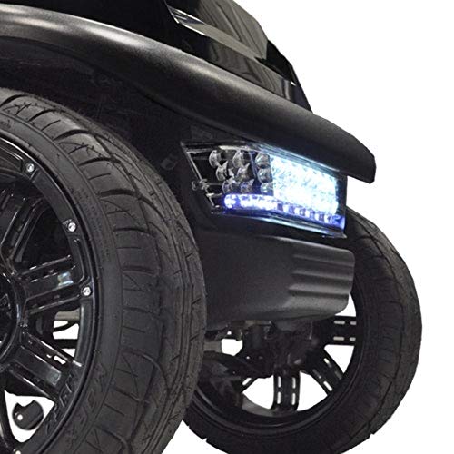 Madjax Club Car Precedent 2004 -up LED Light Kit Fits Electric or Gas Golf carts