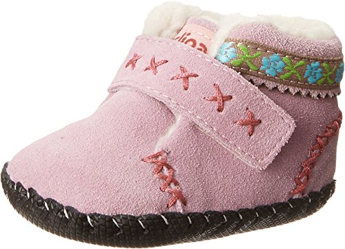 pediped Originals Rosa Crib Shoe (Infant/Toddler),Pink,Extra Small (0-6 Months)