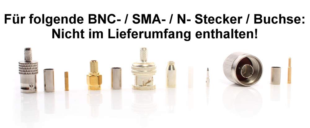 Szczypce zaciskowe BNC Koax RG59 RG58 RG174 HS-02H1