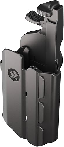 Miniatura 6 de Orpaz T40 Funda Springfield XD de soporte ligero, funda táctica OWB de seguridad Nivel 2 y 3 Compatible con Springfield XD, se ajusta a la mayoría