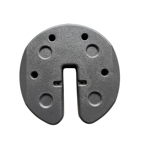 Home Source Gazebo Leg Weights – 4 Piece – Garden Anchor for Gazebo Tent Market Stall Pole Marquee Awning (Set of 4)