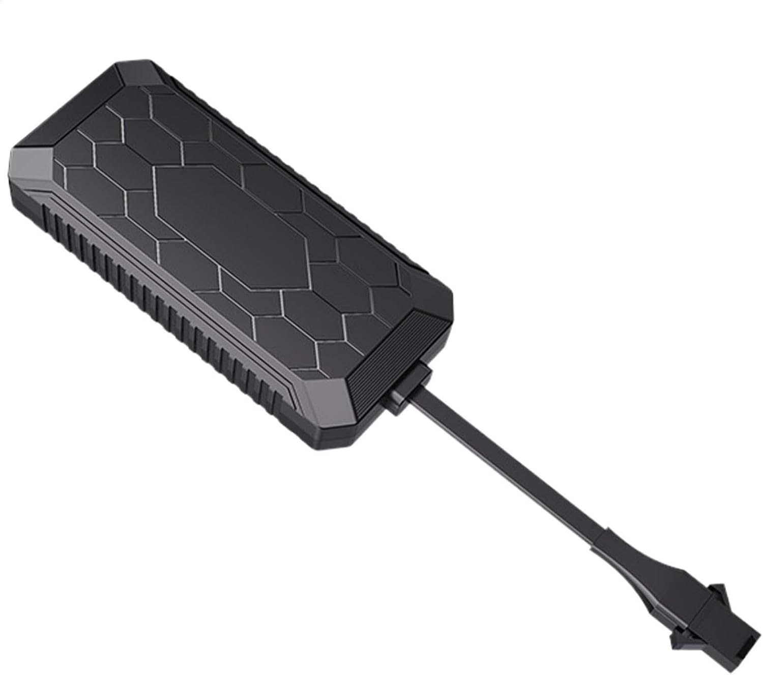 Dispositivo GPS per auto antifurto, localizzatore GPS, localizzatore di veicoli in tempo reale, design compatto e discreto, batteria a lunga durata per motociclette, camion e camper, 2,76×1,26×0,43 pollici