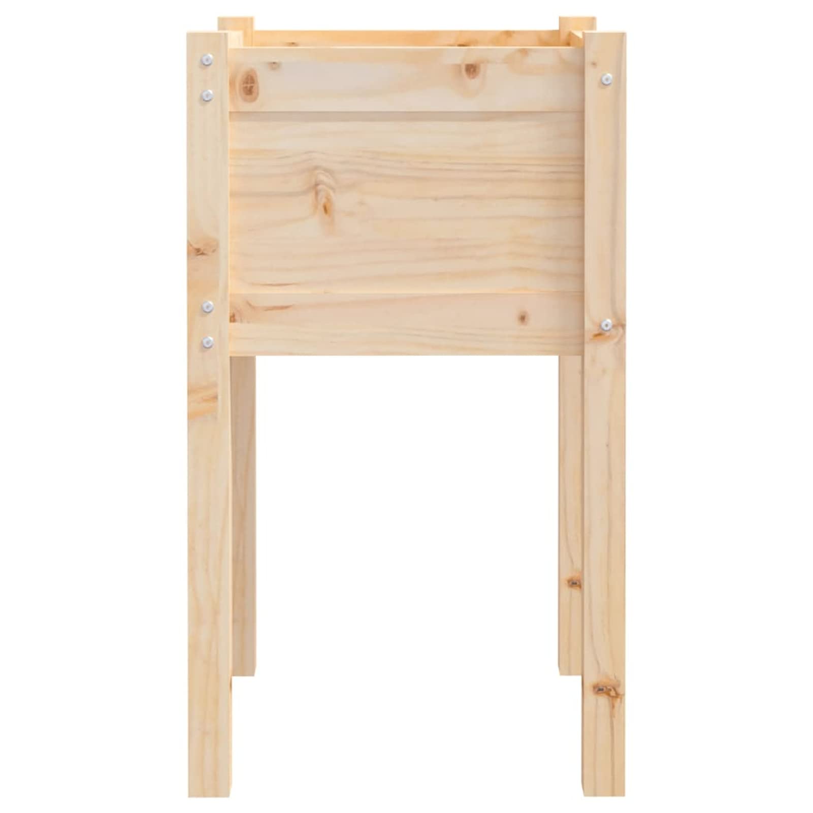 ShGaxin Doniczki 2 jednostki, miejski taras sad, sad domowy, lądowy sad miejski, pionowy sad, stół do uprawy, lite drewno sosnowe 40 x 40 x 70 cm