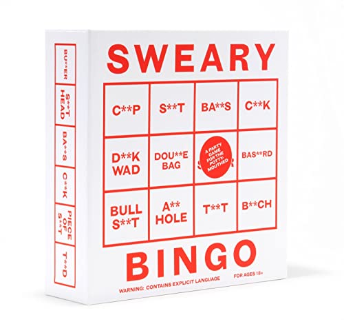 Bingo Sweary Laurence King anglais jeu de plateau humour de societe adulte