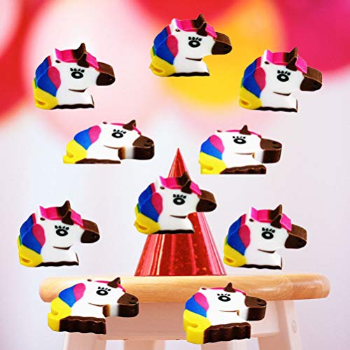 Toyandona - 10 gomme da cancellare a forma di