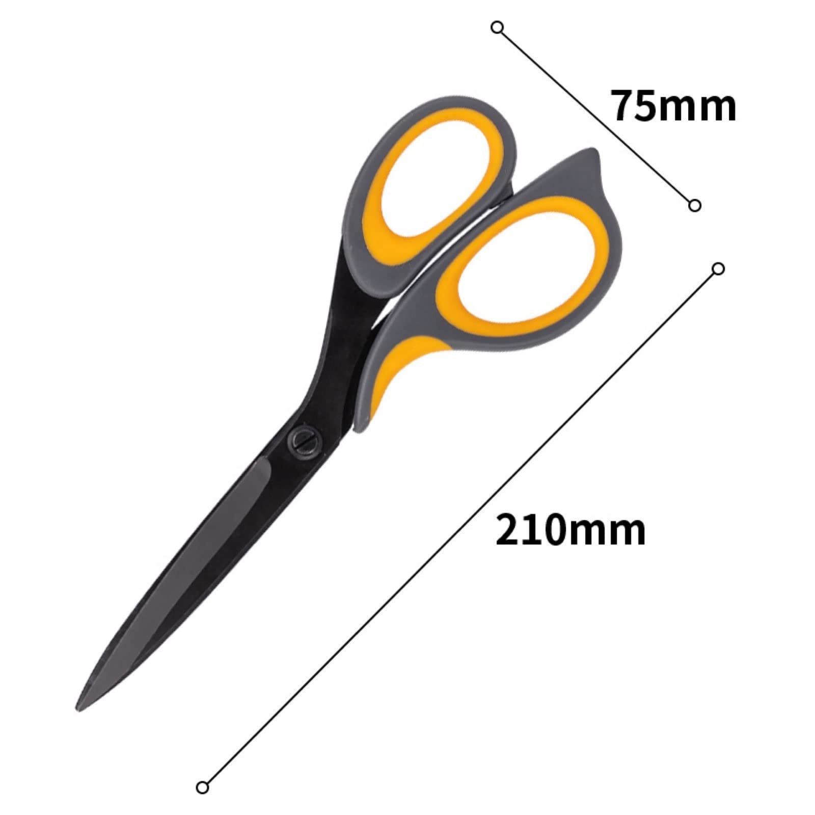 Le Forbici, Forbici rivestite Soft-Touch for lavori Domestici for Ufficio for manuali