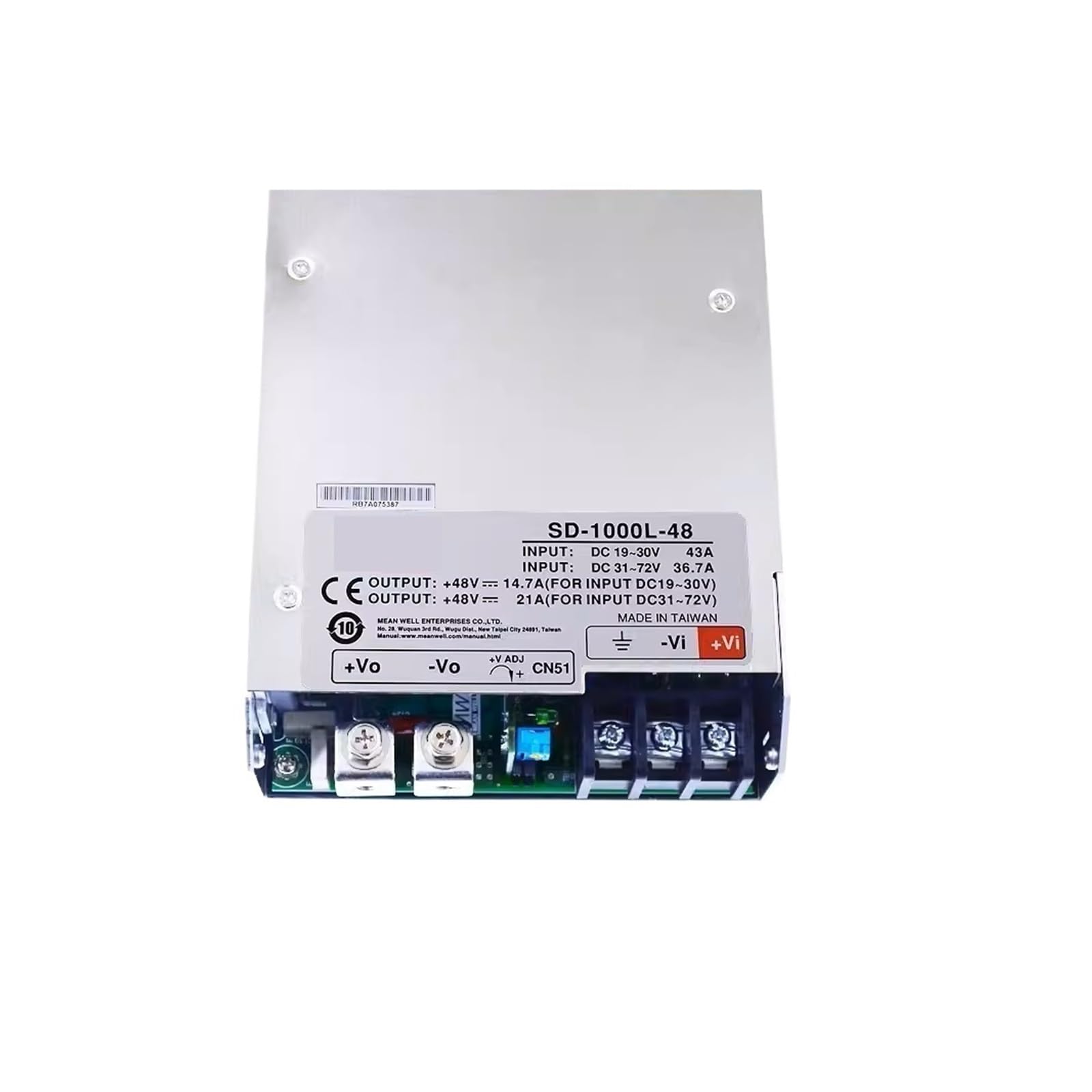 BRODEFUP SD-1000 SD-1000L-12 SD-1000L-24 SD-1000L-48 SD-1000H-12 SD-1000H-24 SD-1000H-48 1000W Single Output DC-DC Converter(SD-1000L-12)