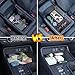 PIMCAR 3-Piece Center Console Organizer Set for 2023-2025 2026 Honda CR-V & CR-V Hybrid - Custom Fit Armrest Tray, Console Tray and Hidden Storage Box, Durable ABS Car Accessories