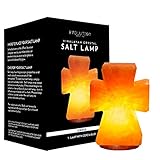 Evolution Salt ECRS-01 Cross Crystal Himalayan Salt Lamp 4-6 lbs