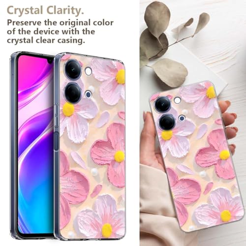 Image of Soft Silicon Slimfit Back Cover for Vivo Y11 5G, Stylish Printed Back Cover for Vivo Y11 5G -D1142