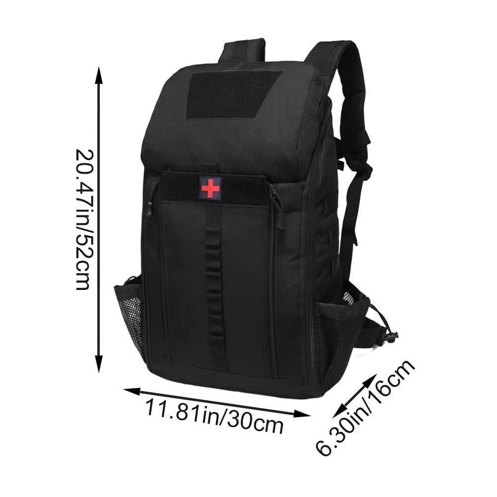 Apteczka pierwszej pomocy 40 l wodoodporny plecak medyczny torba pierwszej pomocy na wędrówki trekking polowanie wędkarstwo kemping sporty na świeżym powietrzu