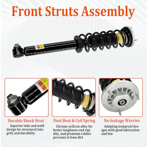 33526784015 2 Packs Rear Shocks Absorber Struts Assembly Compatible With BMW F06 F10 F11 F12 F13 F18 2WD xDrive, for BMW 528i 535i 550i 2011-2016, for BMW 640i 650i 2013-2019 33526784019 Left & Right by Definity - Used condition - Image 5