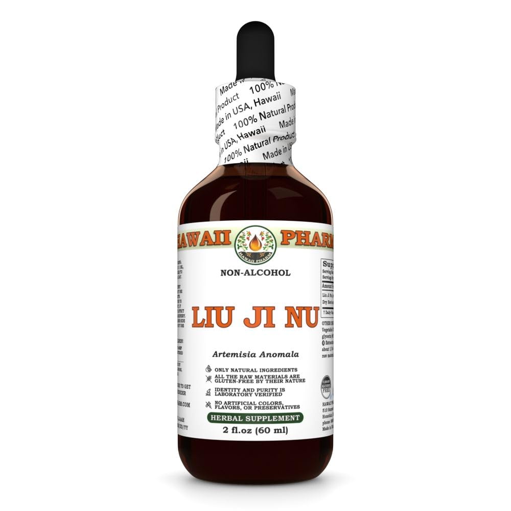 Hawaii Pharm Liu Ji Nu Herb Alcohol-Free Extract, 2 fl oz 2 Fl Oz (Pack of 1)