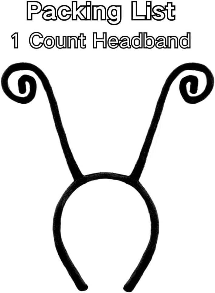 DaliDali Butterfly Antenna Headband for Women Ladybug Antenna Headband for Adult Insect Costume, Bug Fly Costume Accessory - Image 3