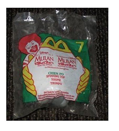Mcdonalds Happy Meal Mulan Chien Po Spinning Top Toy #7 1998 by McDonald's