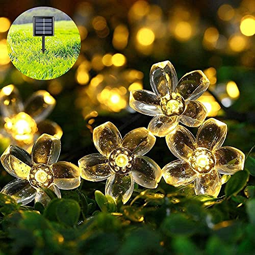 🌺【Risparmio energetico e accensione/spegnimento automatico】 Alimentazione solare, nessun costo elettrico aggiuntivo, nessuna necessità di sostituire la batteria. Basta accendere il pulsante di commutazione sul retro del pannello solare, quindi posizionarlo in un luogo soleggiato si caricherà automaticamente. Il sensore di luce controlla le luci delle corde solari da giardino in stile Snowflake che si accendono automaticamente al buio e si spengono automaticamente durante il giorno.