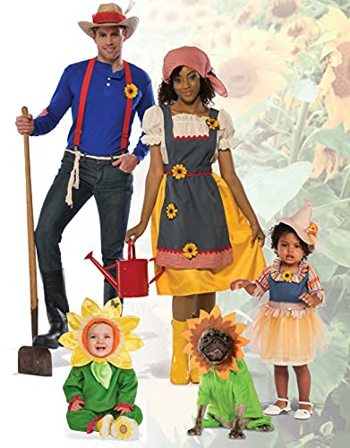 Disfraz de espantapájaros para niño talla M miniatura 2