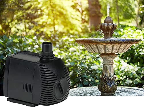 Image of Little Giant PES-380-PW 115-Volt, 350 GPH Magnetic Drive Pump for Fountains and Small Ponds with 15-Ft. Cord, Black, 566718