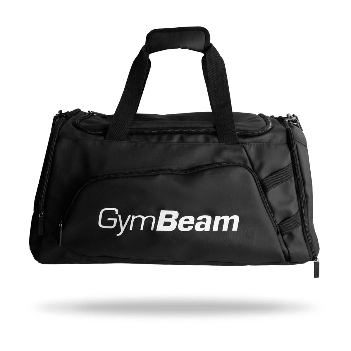 GymBeam Borsa Sportiva Multifunzionale - Borsone da Palestra con Scomparto per Scarpe e Tasche - Borsa Viaggio Fitness 50 Litri - Design Moderno e Resistente, Ideale per Sport e Viaggi